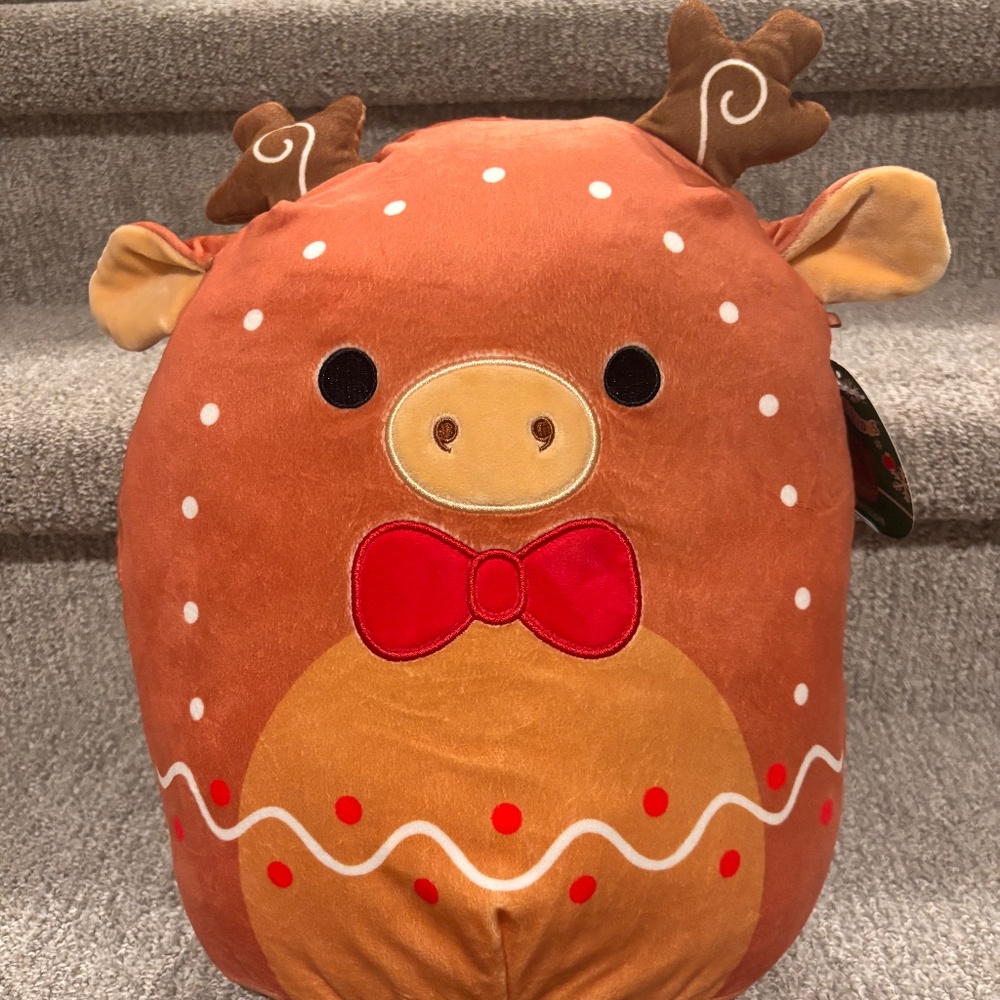 Squishmallow cow gingerbread